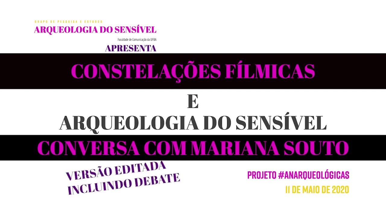 Constelações fílmicas: conversa com Mariana Souto